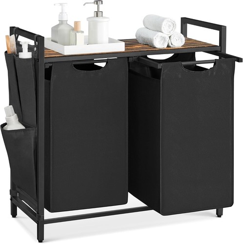 Vasagle compartment laundry - vasagle, 2