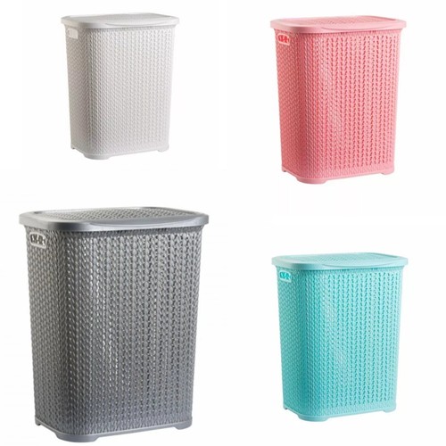 Large plastic laundry basket - large,