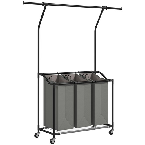 Homcom 126l laundry sorter - homcom,