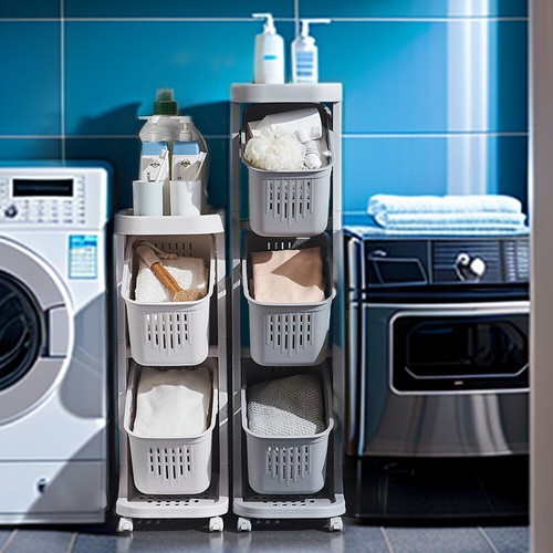 Tiers rolling laundry - 3/4,