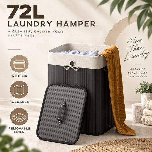 Laundry hamper basket - laundry,
