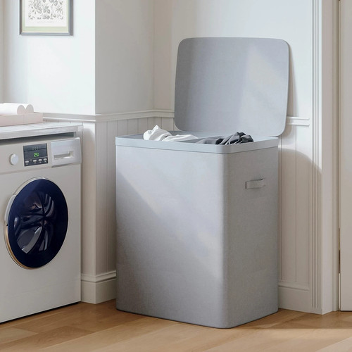 Grey double laundry seperation - grey,