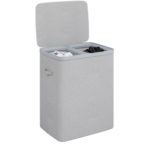 Grey double laundry - double, seperation