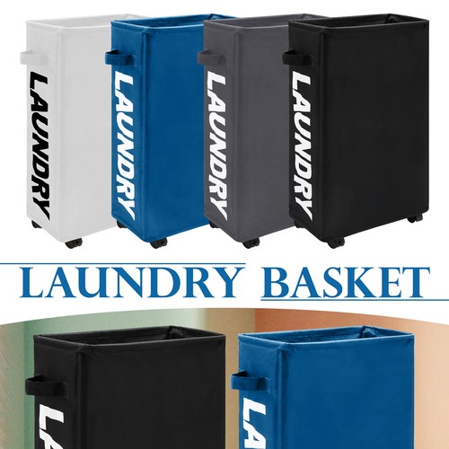 Rolling laundry basket - basket, bag