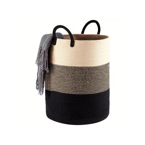 Modern cotton rope laundry - modern,