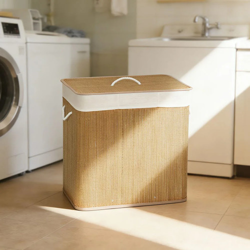Large section laundry basket - 3,