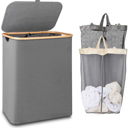 Double compartment laundry - double,