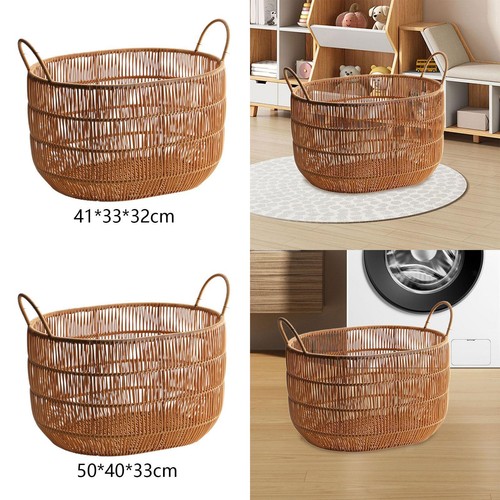 Laundry hamper handwoven - hamper,
