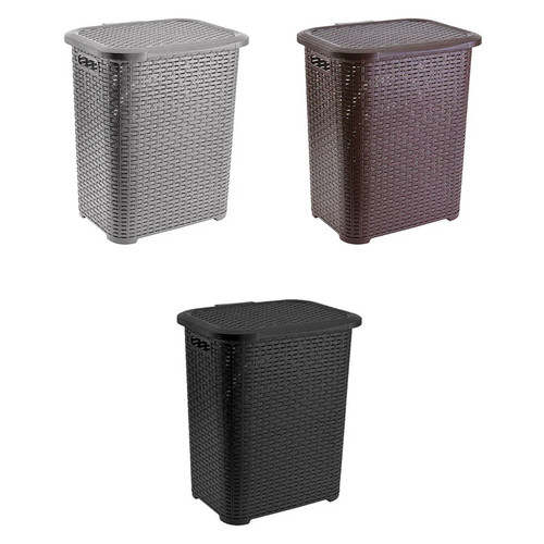 Laundry basket 45l plastic - basket,
