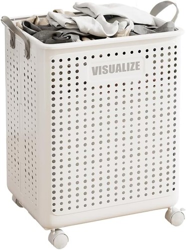 Collapsible laundry hamper 42l - hamper,