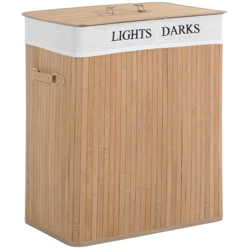 Homcom 100l laundry hamper - homcom,