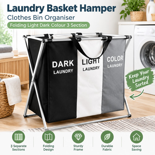 Laundry basket section - laundry,