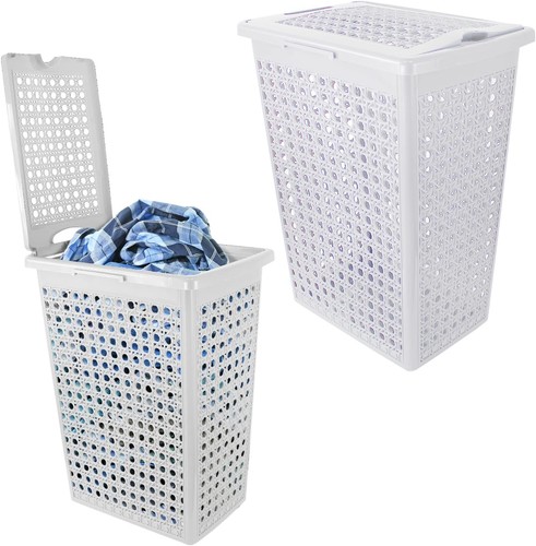 48l plastic slimline bathroom - plastic,