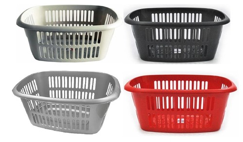 Rectangular plastic laundry