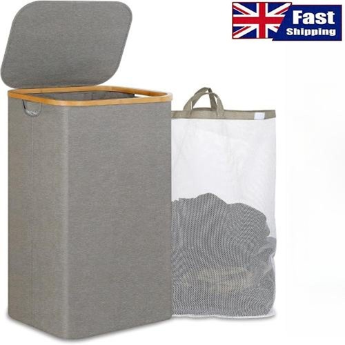 110l slim laundry hamper with - laundry,