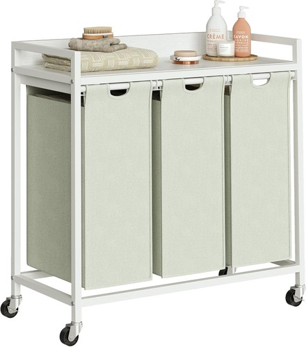 Section laundry basket with - section,