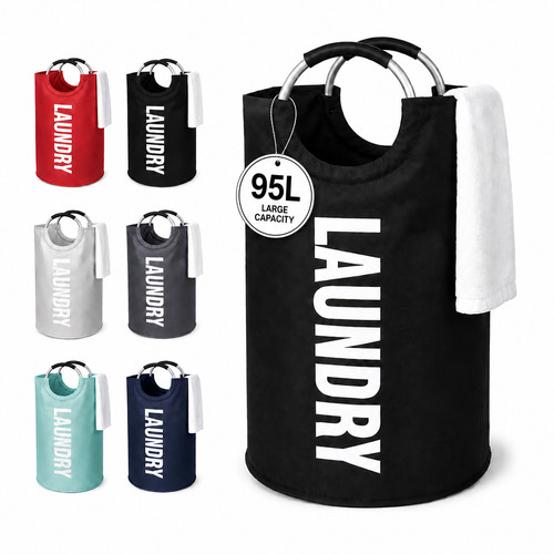 95l large laundry - laundry, basket