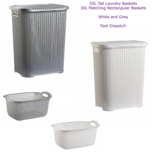 Large plastic laundry - large,