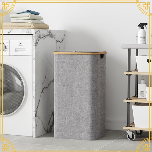 Laundry hamper with lid - hamper, 80l