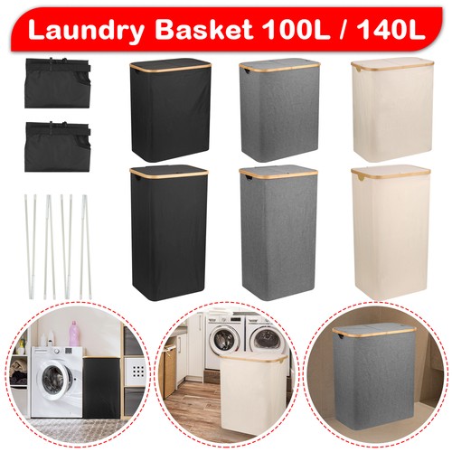 Laundry hamper large basket - large,