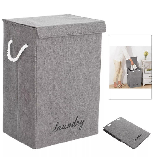 72l laundry basket folding bin - 72l,