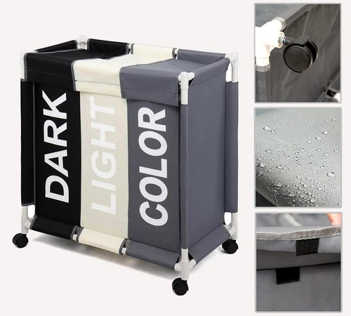 Foldable section laundry - 3-section,