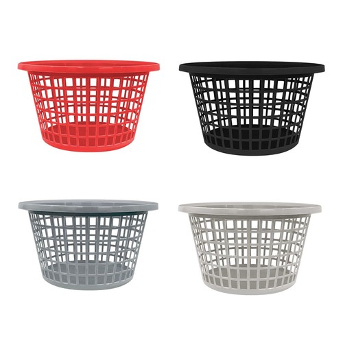 Plastic laundry basket - laundry,