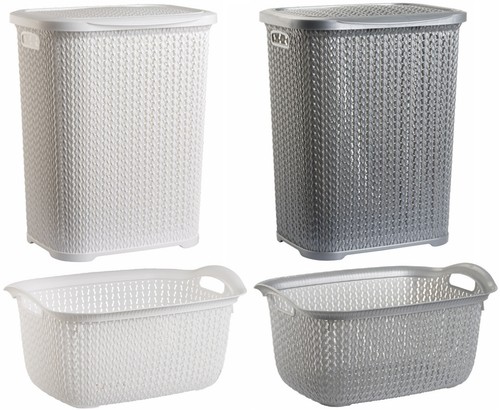 Plastic laundry basket with - laundry,