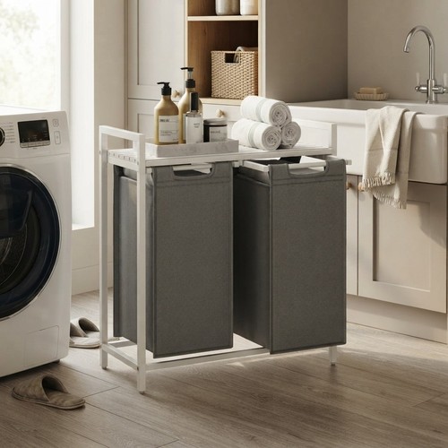 Durable modern laundry hamper - modern,
