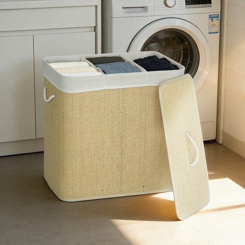 144l bamboo section laundry - bamboo, 3
