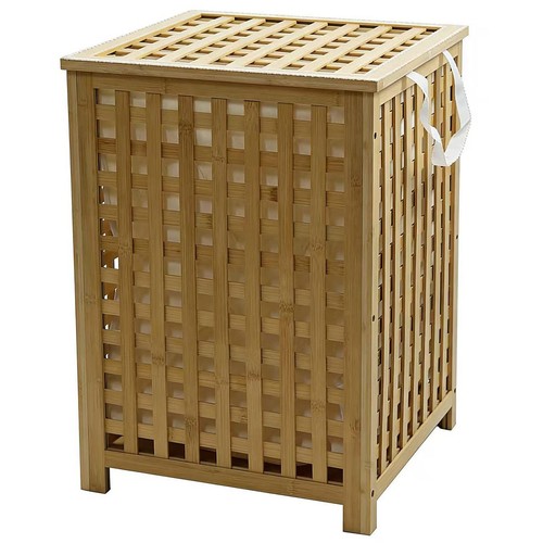 Large 120l bamboo laundry - 120l,