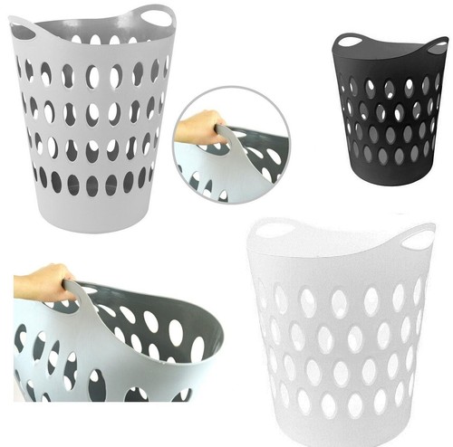 Plastic laundry basket home - laundry,