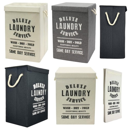 Folding laundry hamper basket - laundry,