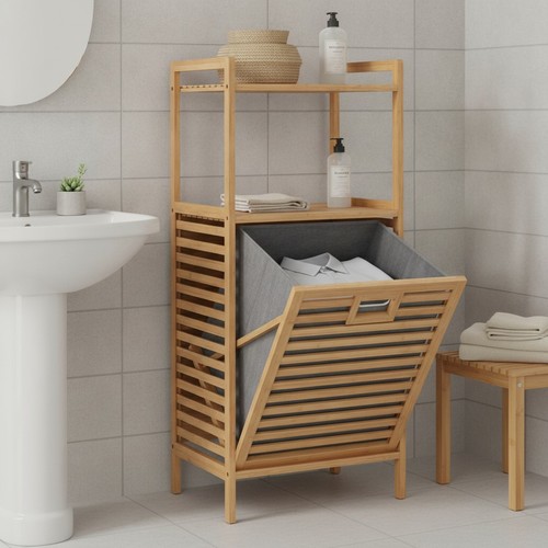 Bamboo tilt out - tilt-out, hamper